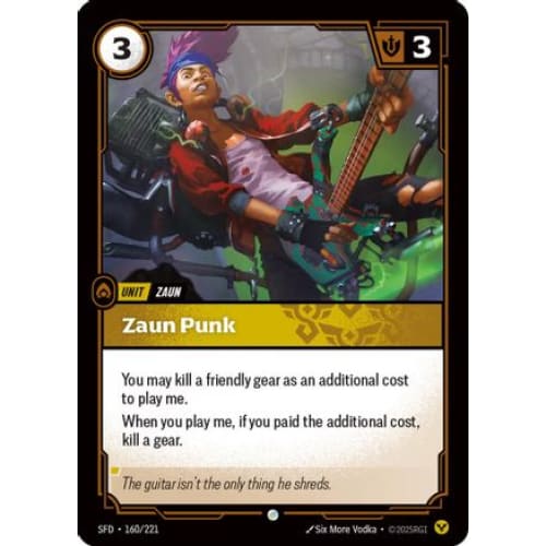 Zaun Punk (160/221) - Spiritforged