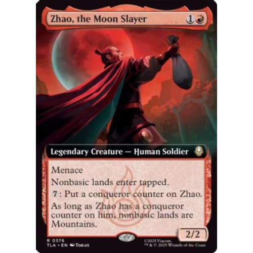 Zhao, the Moon Slayer (Extended Art) (TLA-376) Foil