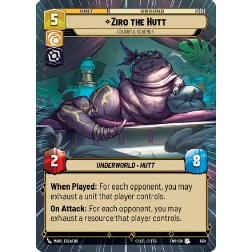 Ziro the Hutt - Colorful Schemer (Hyperspace) (450)