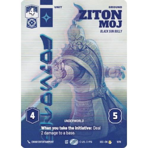 Ziton Moj - Black Sun Bully (Prestige) (1076)