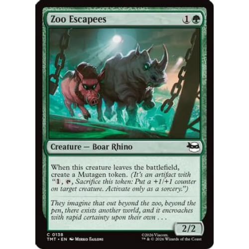 Zoo Escapees (TMT-138)