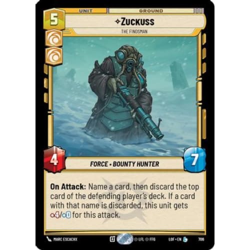 Zuckuss - The Findsman (Foil) (706)  Foil