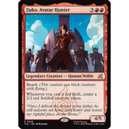 Zuko, Avatar Hunter (0246) (TLE-246) Foil