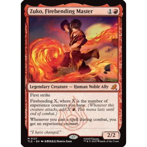 Zuko, Firebending Master (TLE-127) Foil